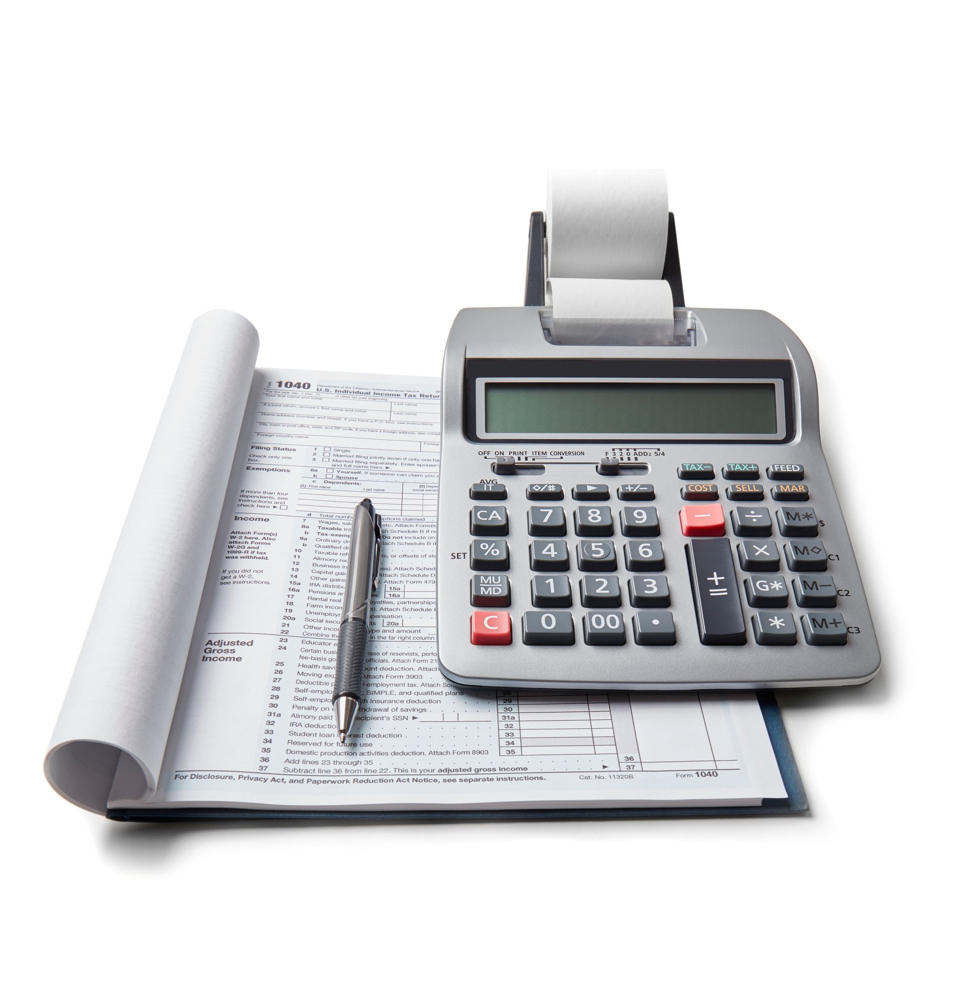 Tax return and calculator